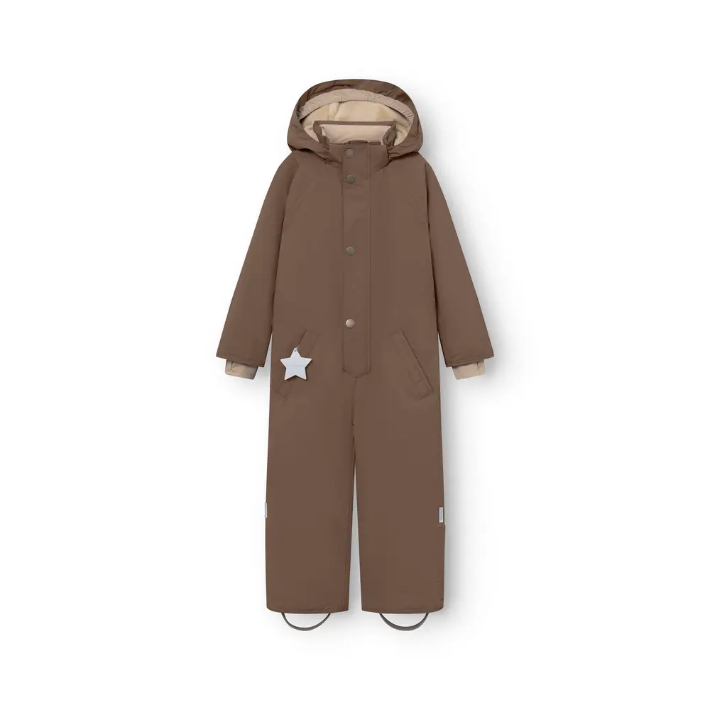 Mini A Ture Matwanni Fleeceforet Flyverdragt - Chestnut Brown - 4 ÅR/104