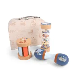 Legekuffert - Mit første sanselegetøj i træ billede