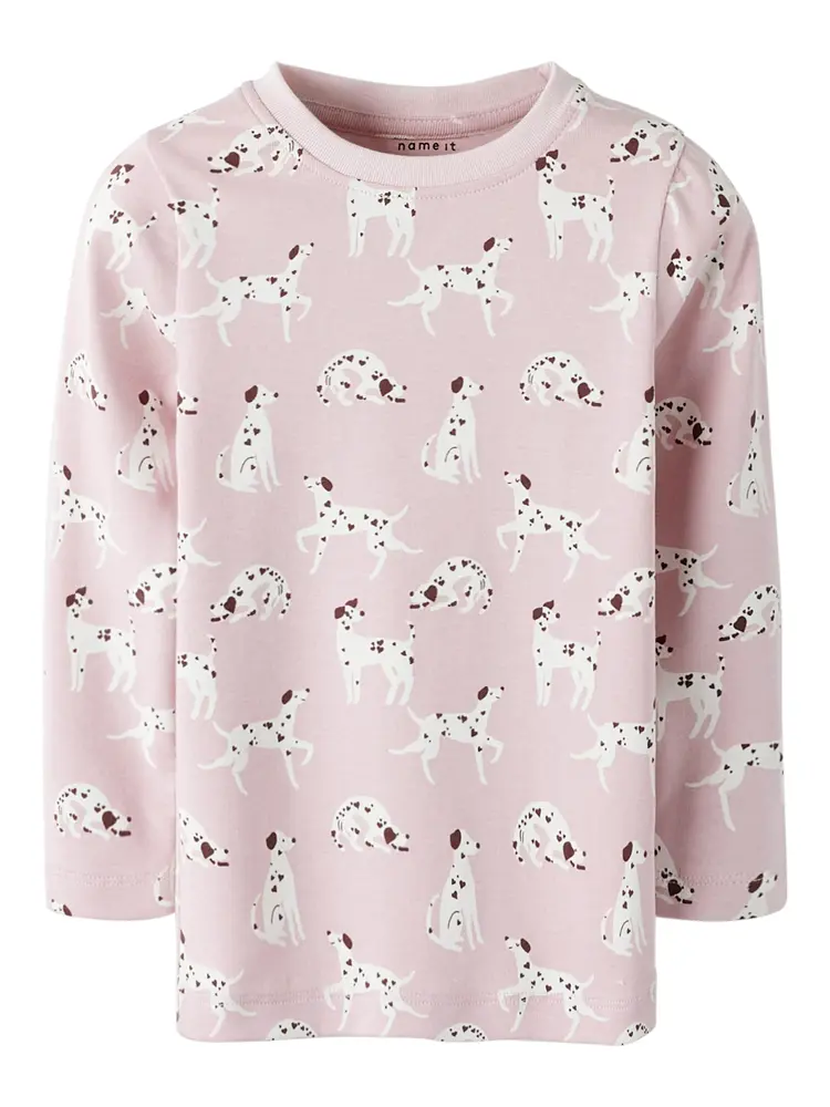 Name It Bluse - NmfKilas - Bleached Mauve/Cloud Dancer