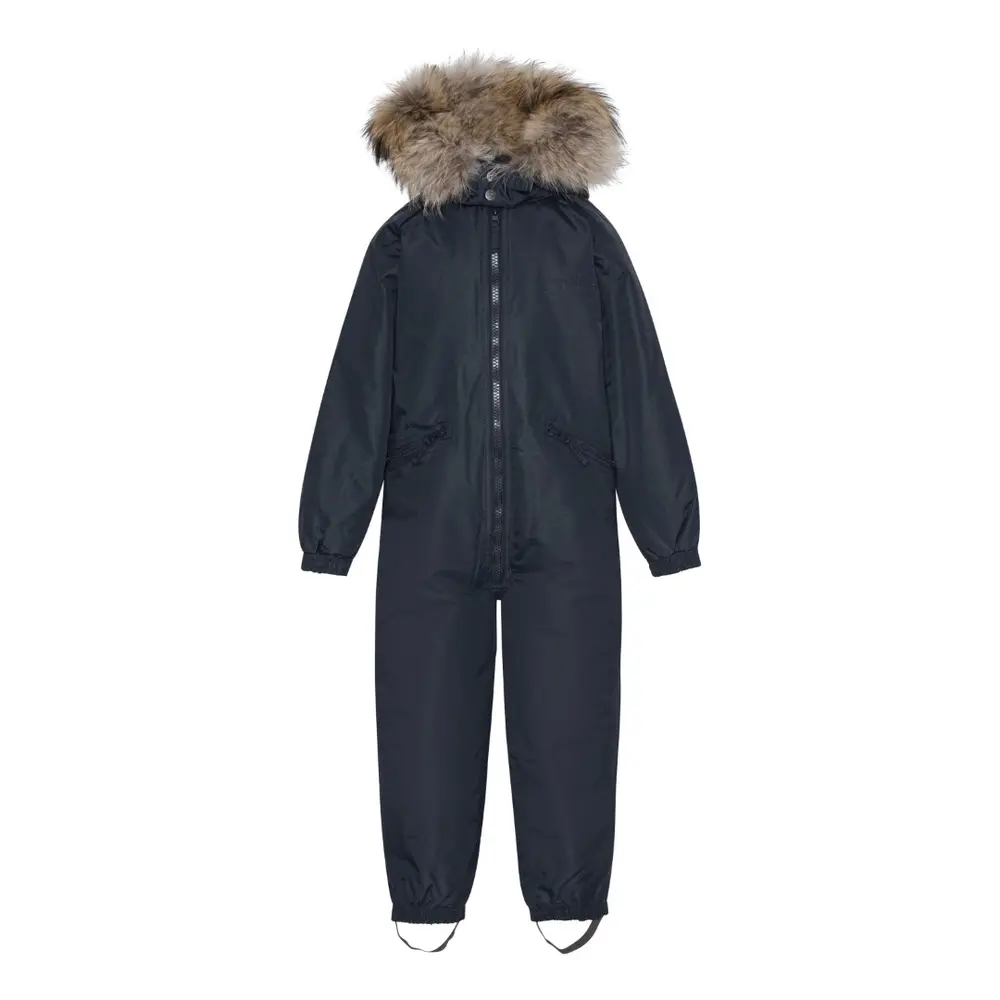 Flyverdragt w/fur - Navy - 6 ÅR