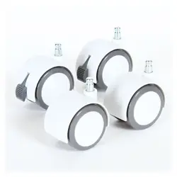 Hjulsæt til BabyBay bedside crib- Hvid