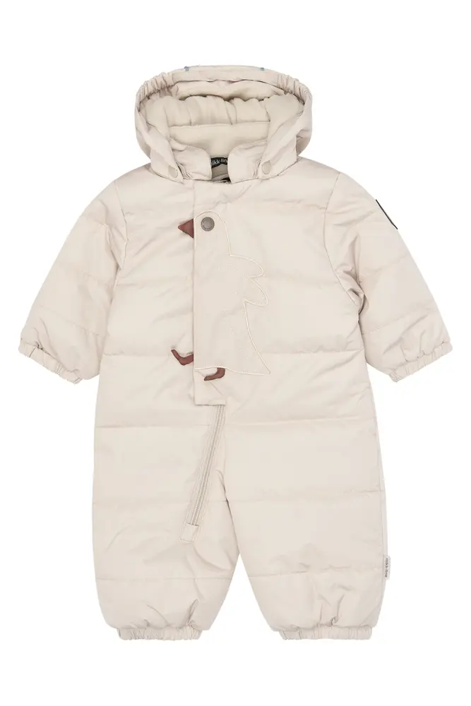 Mikk-Line Puffer Dragt 3D - Oatmeal - 62