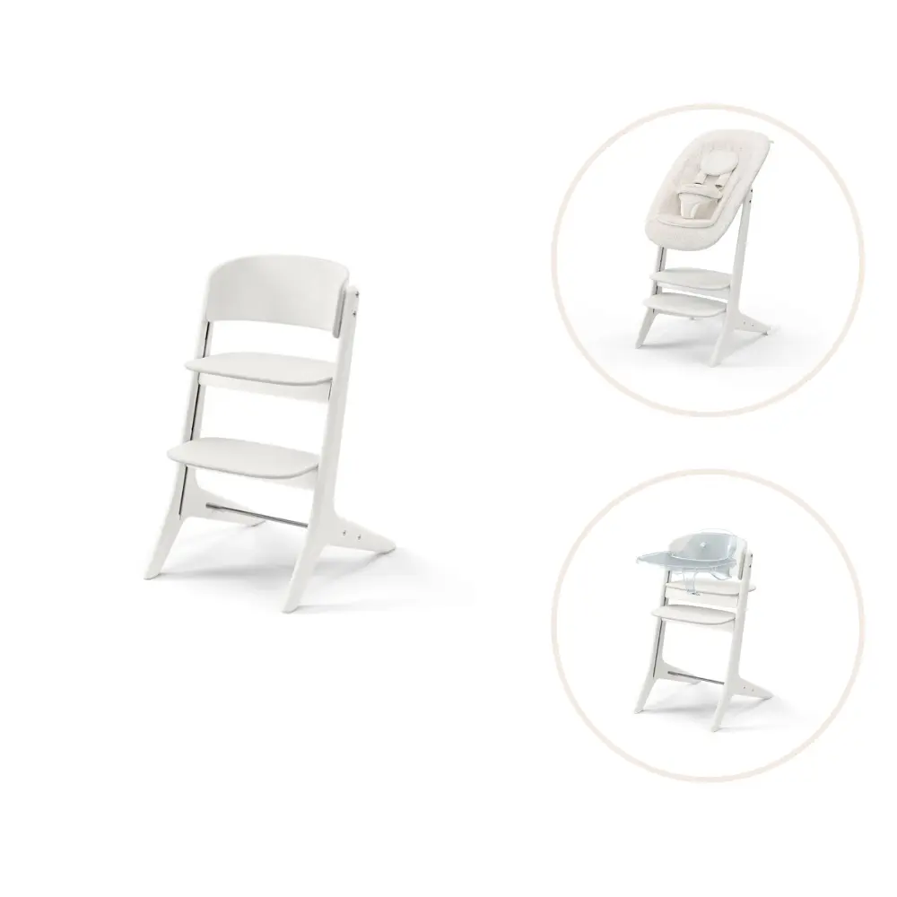 Cybex Lemo Platinum 4in1 Set Højstol - White