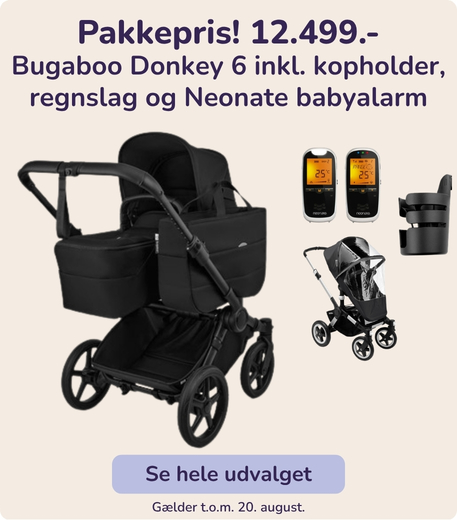 Skarp pakkepris på Bugaboo Donkey 6