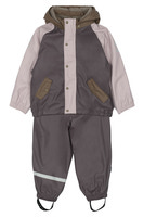 Regnsæt m. Fleece - Sparrow