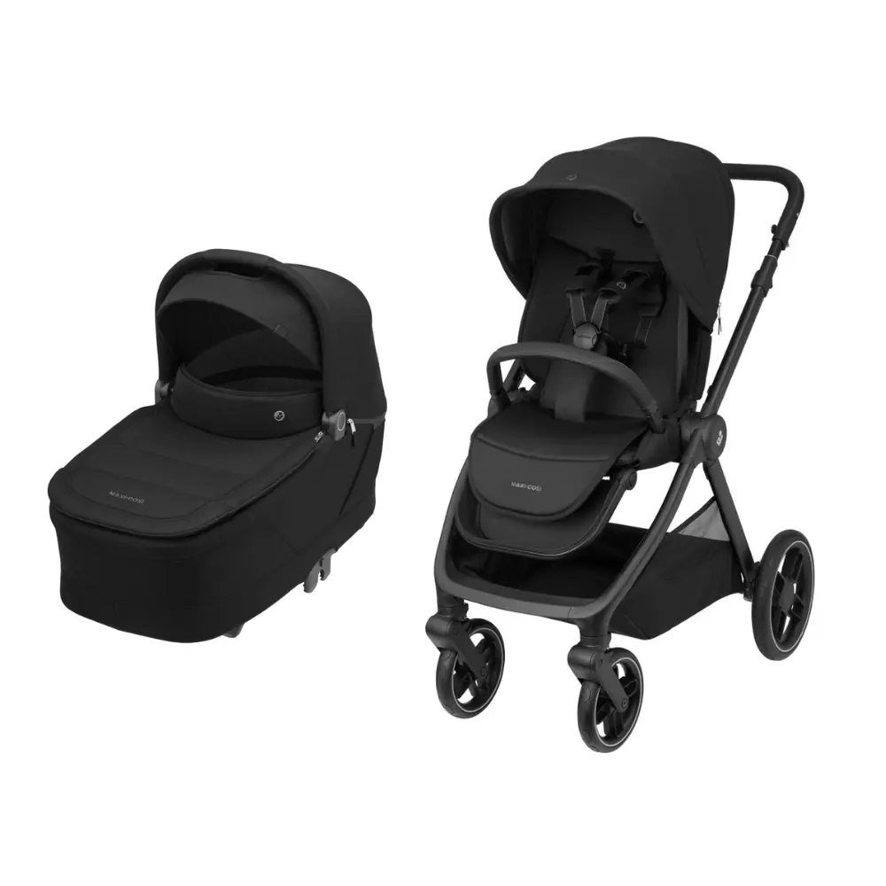 Maxi-Cosi Klapvogn/Babylift - Oxford+ - Twillic Black