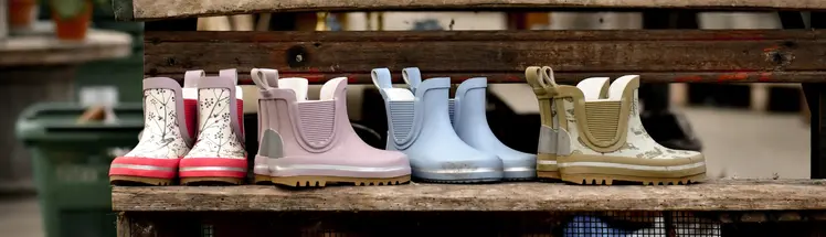 Korte gummistøvler