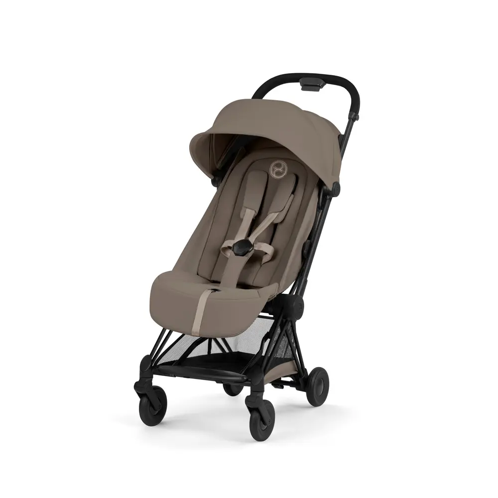 Cybex Coya Klapvogn - Matt Black/Coconut Brown