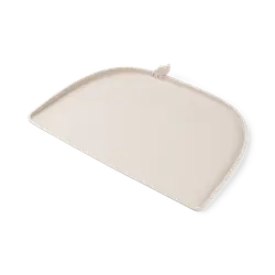 Done By Deer Silikone Dækkeserviet m. Høj Kant - Elphee (Pudder)