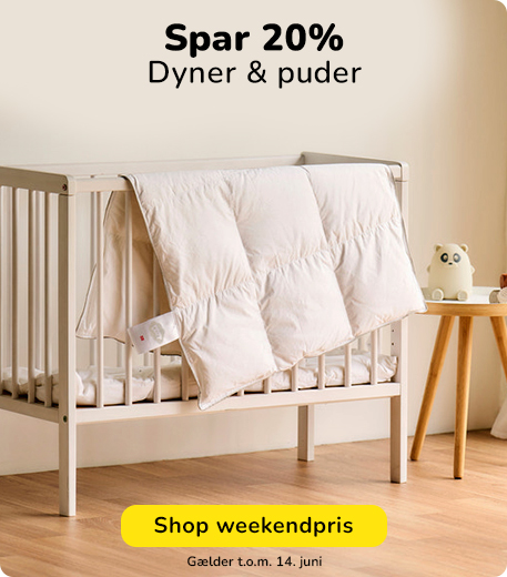 Spar 20% på dyner og puder denne weekend