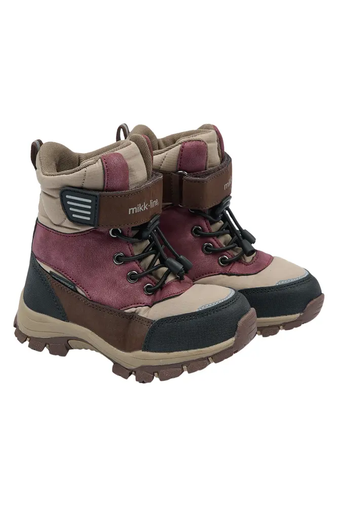 Mikk-Line Vinterstøvle Tex Velcro - Chinchilla - 30