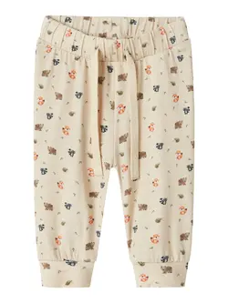 Name It Bukser - NbmOforest - Peyote Melange m. Dyr