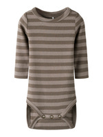 Name It Banio Langærmet Body - Morel