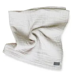 Tæppe, muslin, Dove grey