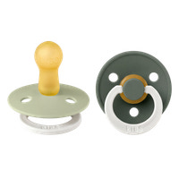 BIBS Sut 2 pk Latex Str 2 - Sage Pine, Nat