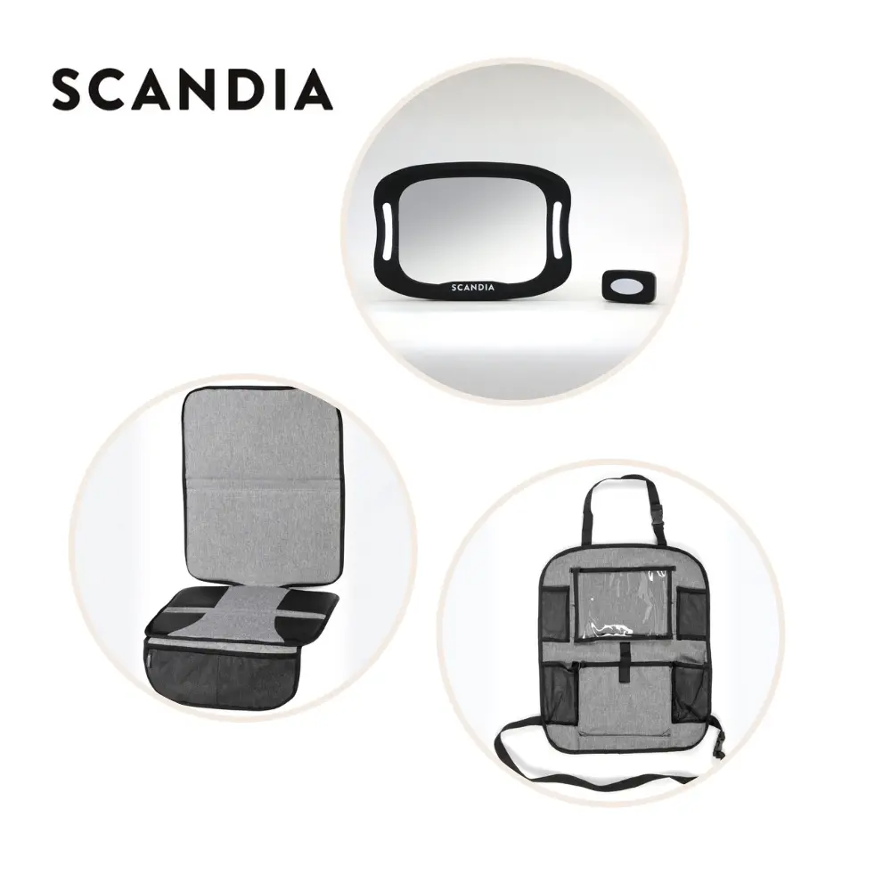 Scandia Bil pakke Spejl sædebeskytter og organizer