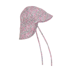 Sommerhat i Liberty-stof - Plumeria - 3-6 MDR.