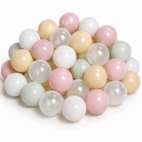 BeKids Pastel Bold Sæt Med 100 Bolde