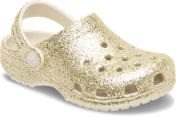 Classic Chunky Glitter Clog T - Sandstone - 25/26