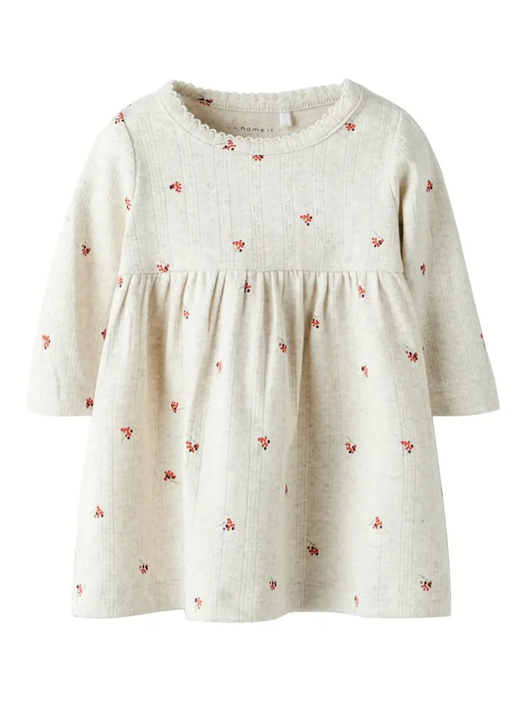 Berries Kjole - Peyote Melange - 80 billede