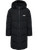 Puffer Lang Jakke - Black