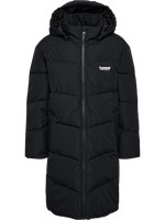 Puffer Lang Jakke - Black