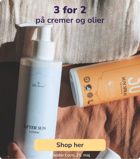 3 for 2 på alle cremer og olier