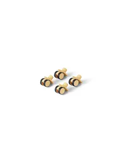 MODU 4x Swirly Wheels - 4-pak - Honey Yellow