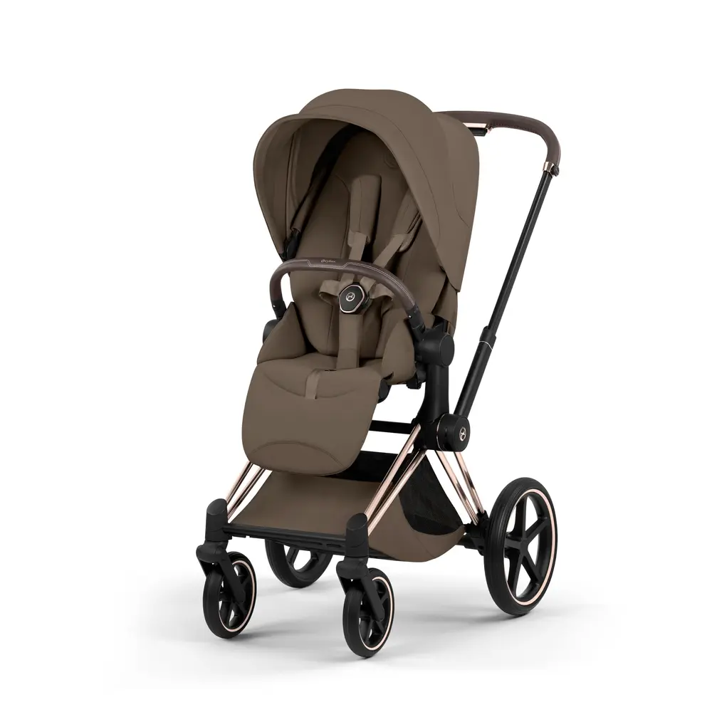 Cybex Priam Klapvogn - Style - Coconut Brown/Rosegold