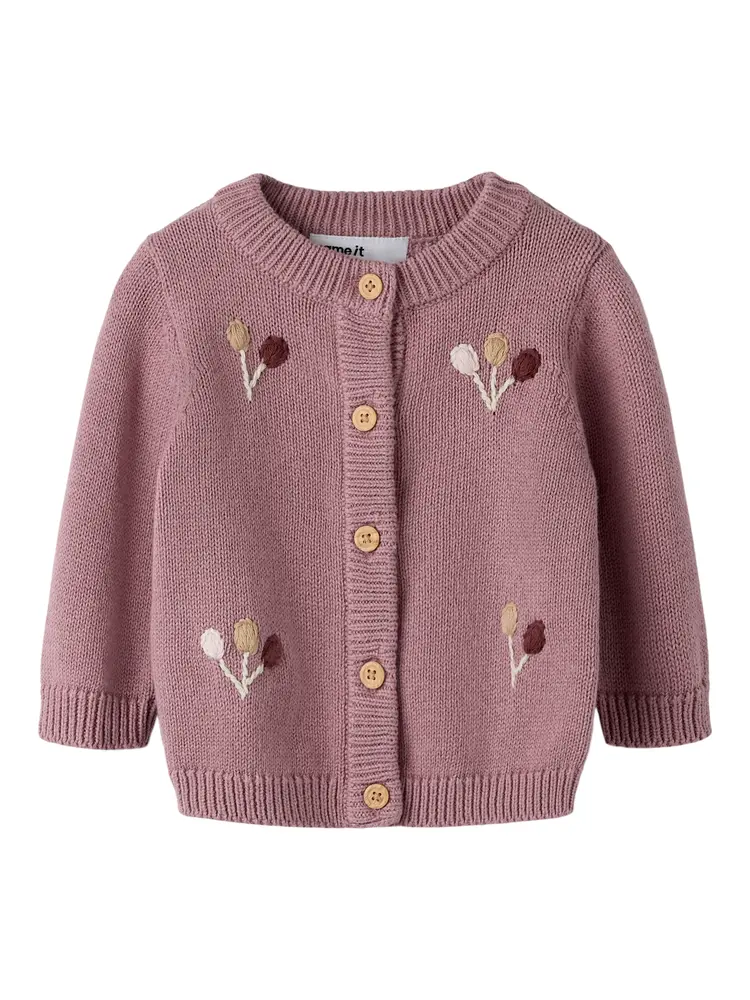 Name It Nanny Cardigan - Lilas - 62