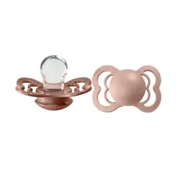 BIBS Supreme Sutter - Str. 1 - 2-pak - Symmetrisk - Woodchuck/Bl