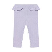 Leggings Pointelle - Purple Heather