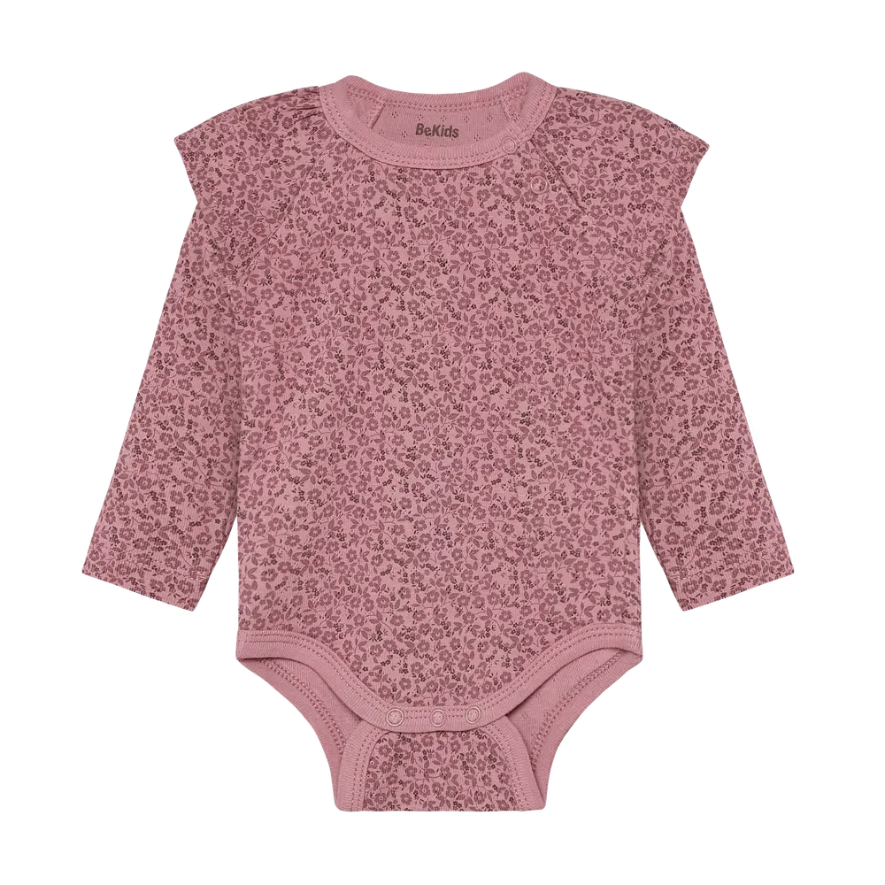 BeKids Langærmet Body - Nostalgia Rose - 80