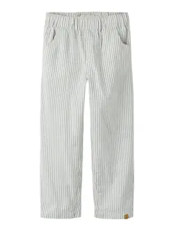 Lil' Atelier Bukser - Bomuld/Viskose - NmmDarko - Coconut Milk m