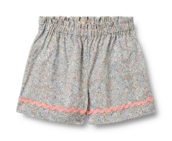 Silja Lace Shorts - Air Blue Flowers - 110