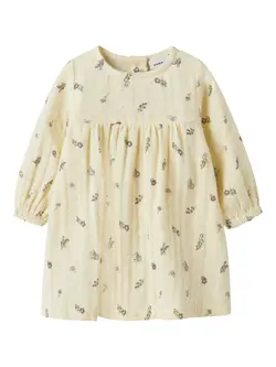 Name It Kjole - Musselin - NbfDorthea - Pear Sorbet