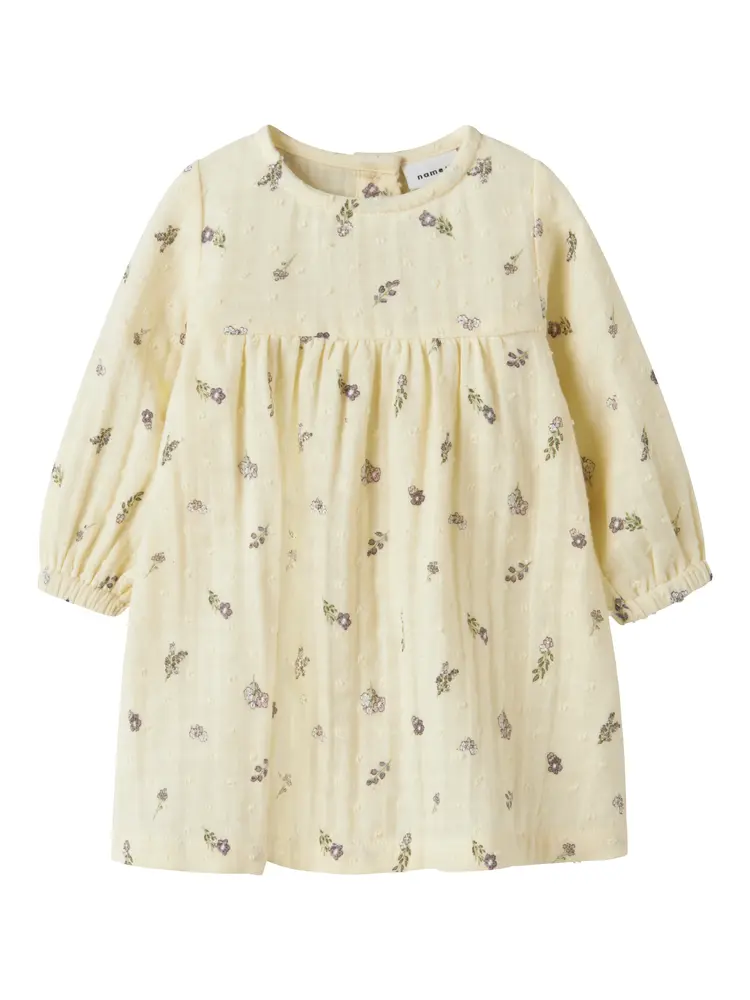 Name It Kjole - Musselin - NbfDorthea - Pear Sorbet