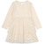 Nia LS Kjole - WHITE SWAN
