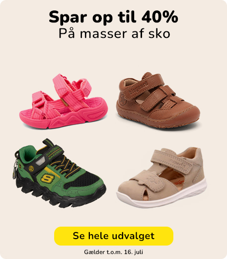Spar op til 40% på masser af sko