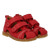 Sandal m. Hjerte Broderi - Red