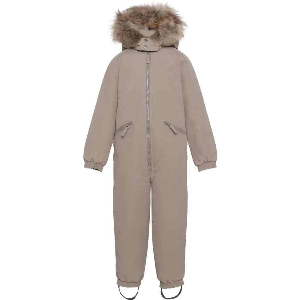 Flyverdragt W/fur Caramel 4 År