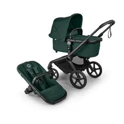 Bugaboo Fox 5 Renew Complete kombivogn - Black/Fern Green