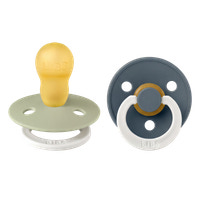 BIBS Sut 2 pk Latex Str 3 - Sage Pine, Nat