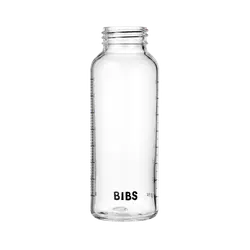 BIBS Bottle - Tilbehør - Stor Sutteflaske - Glas - 240 ml.