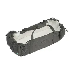 SleepCarrier X inkl. waterproof bedding - Stormy grey