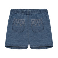 Chambray Shorts - Faded Denim