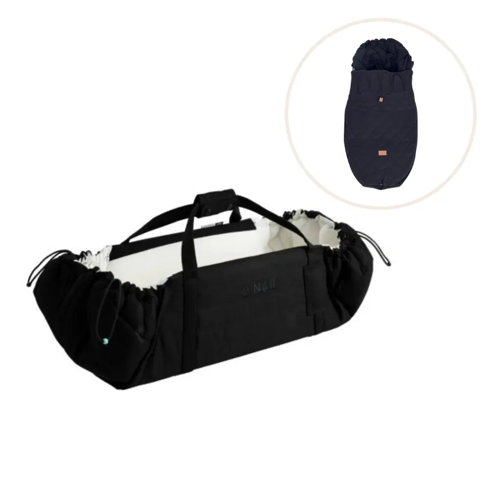 SleepCarrier X og Kørepose - Matte black