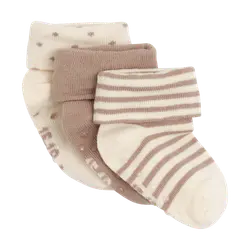 Babysok m. ABS 3-pak - 2807 - 15/18