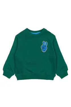 The New Siblings Sweatshirt Smiley Print  - Str. 5y 110cm