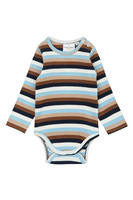 Park Rib Body langærmet - POWDERBLUE